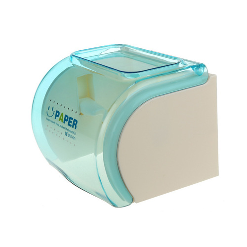 Zhenxing Waterproof Roll Paper Holder Seamless Suction Wall Pull-type Tissue Box Paper Tube Toilet Tissue Storage Box Mobile Phone Holder