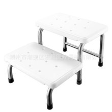 加工 妇科检查脚踏凳不锈钢拆装脚踏凳单层双层浴室双层凳梯凳