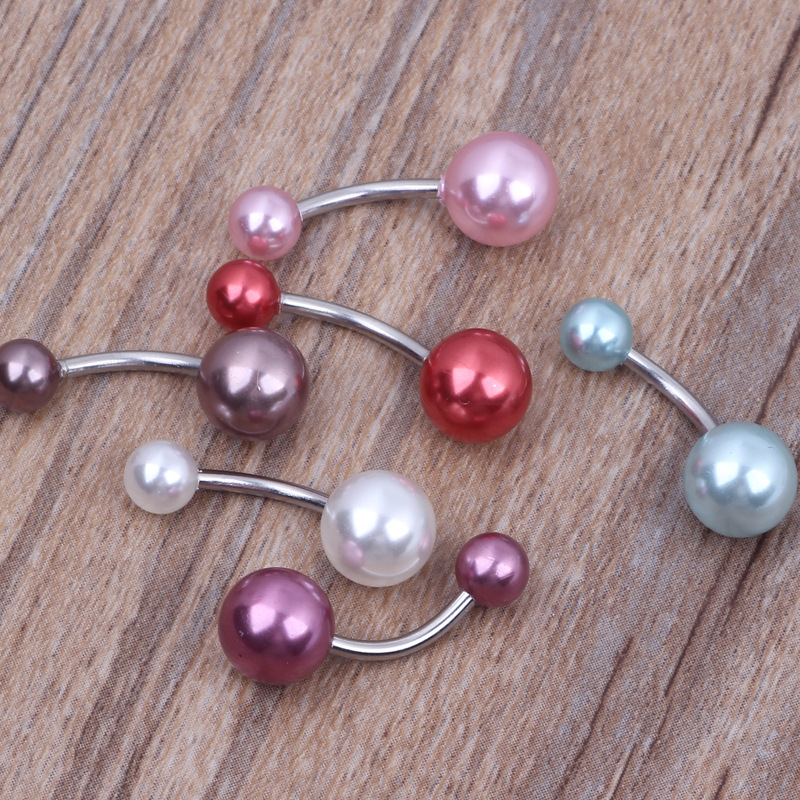 Labret piercing jewelry detail image