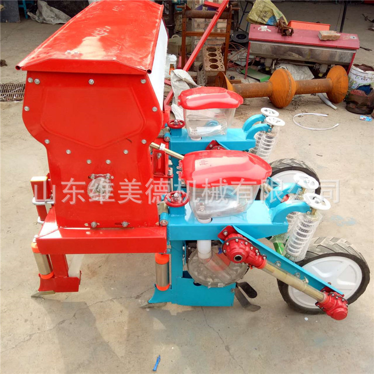 手推式多功能薏米谷子玉米免耕播种机 拖拉机悬浮式精播机