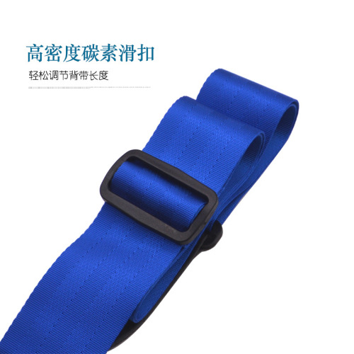 Folk guitar straps, acoustic guitar straps, electric guitar ukulele straps, nylon solid color cross-body straps wholesale