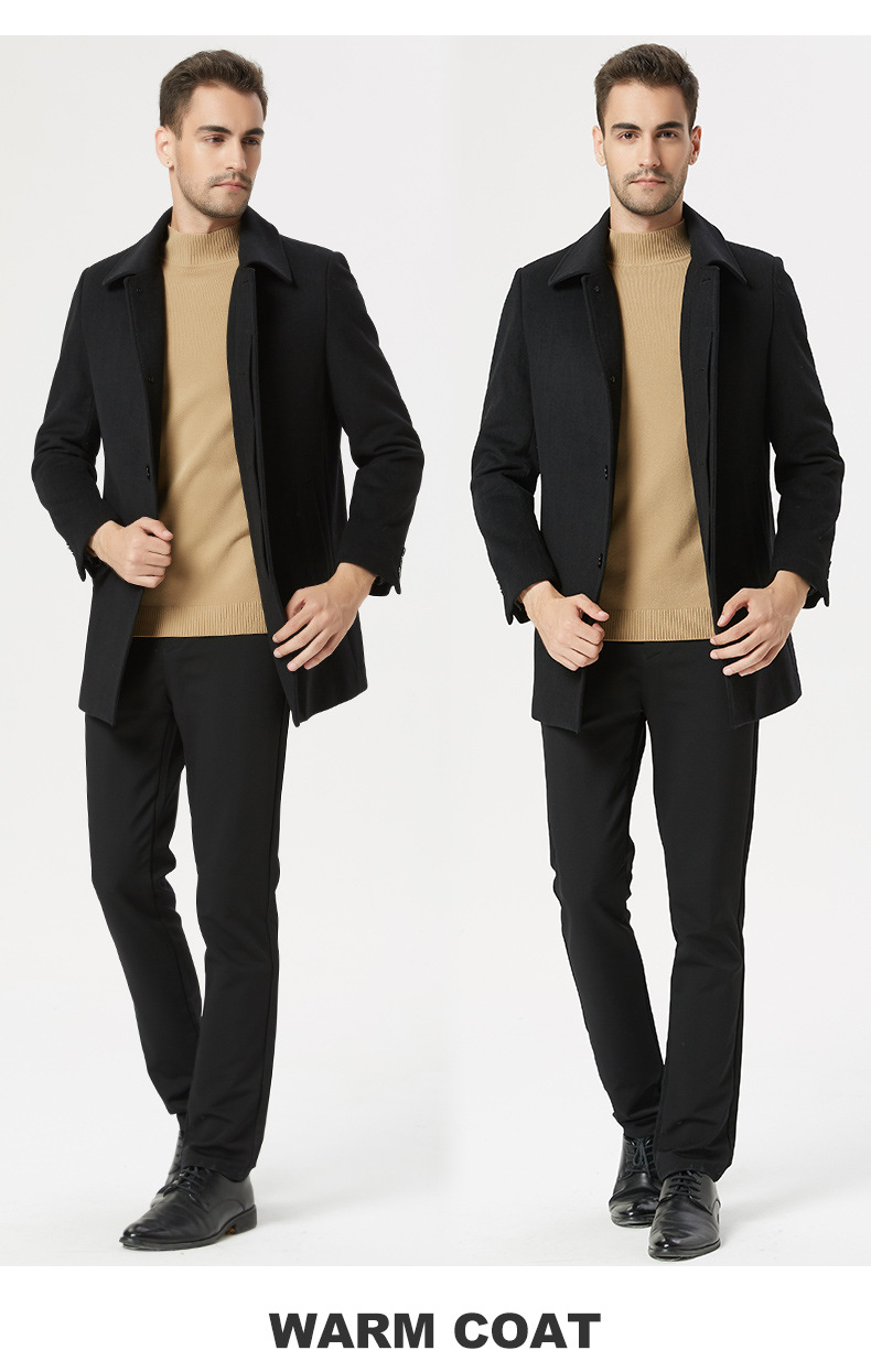 Manteau homme en Laine - Ref 3419429 Image 19