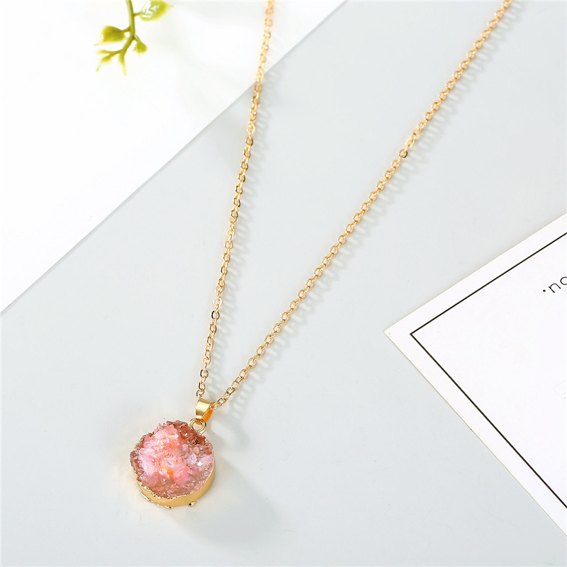 Wholesale Jewelry Fashion Irregular Alloy Pendant Necklace display picture 4