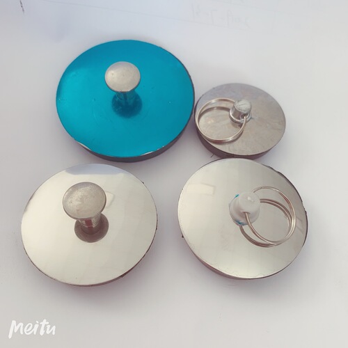 Downspout plug accessories, swimming pool face basin support handle pool rubber silicone plug plug head