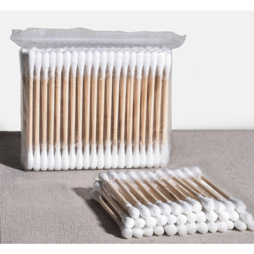 Double-ended kapok swab sanitary swab cotton swab baby sanitary swab cotton ball makeup remover makeup cotton swab stick