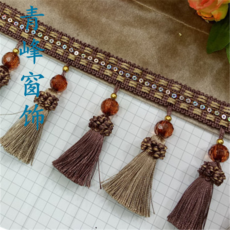 厂家直销双色草莓多品窗帘沙发欧式花边辅料配件宽花边手工DIY