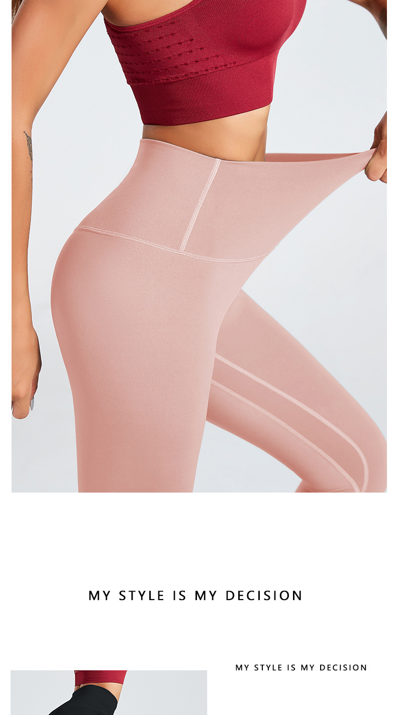 Double-sided Nylon Nude Yoga Pants  NSNS26396