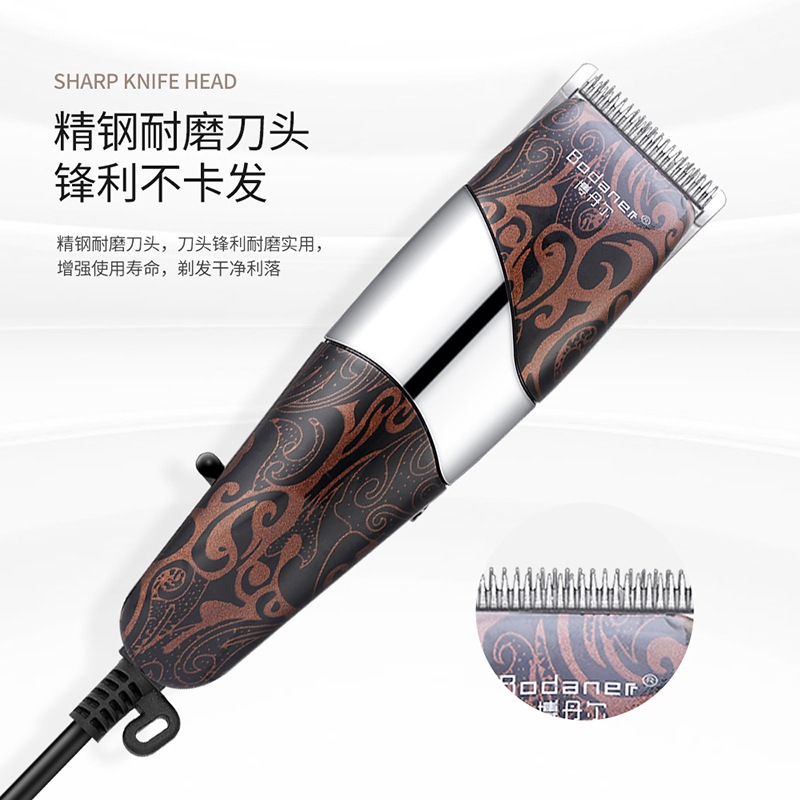 Retro electric hair clipper for children and adults for Undercut…