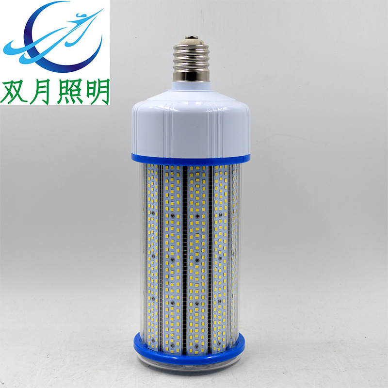 led高亮防水鳍片带风扇100w200w厂棚仓库庭院防爆玉米灯户外路灯