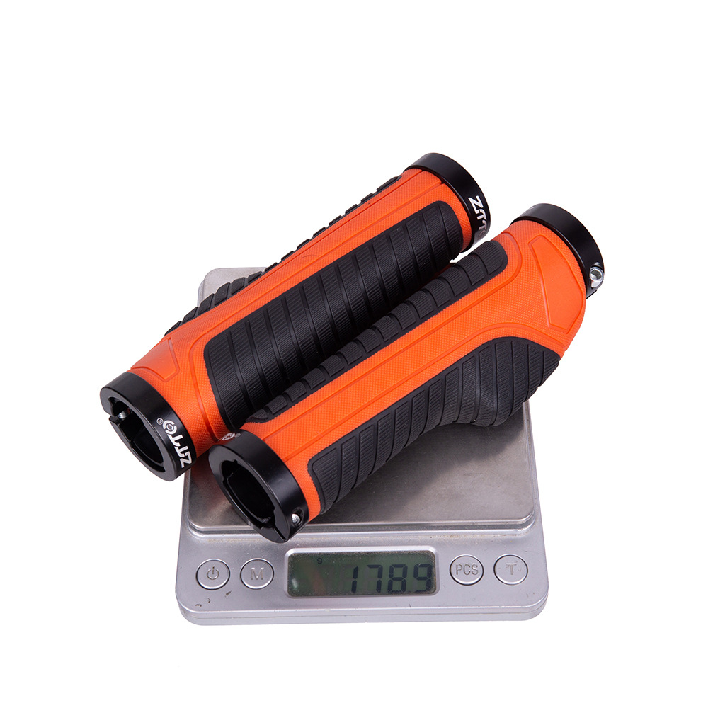 ZTTO/Persiguiendo la ergonomía de goma para bloquear la funda de la manija de la bicicleta empuñadura pequeña de aleación de aluminio