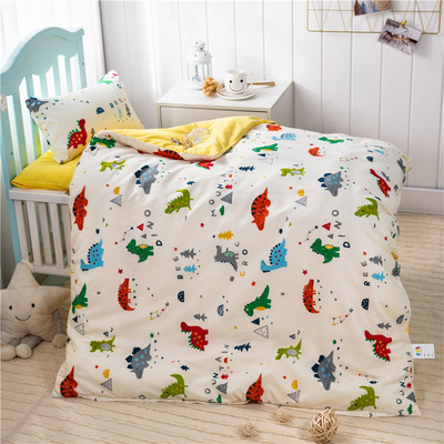幼儿园被子三件套纯棉儿童六件套入园床品被褥床上用品宝宝午睡被