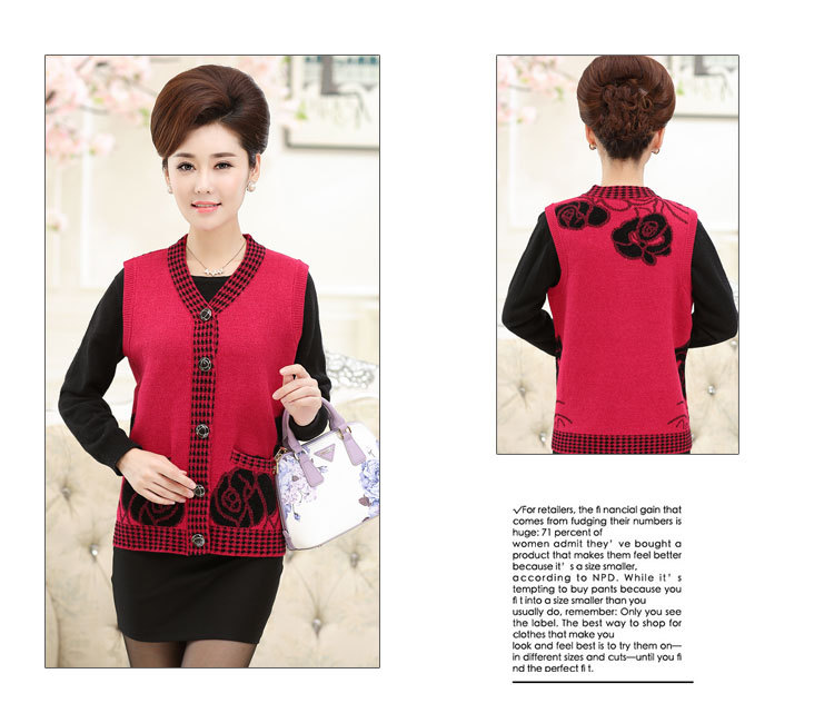 Gilet femme en Laine - Ref 3317338 Image 31