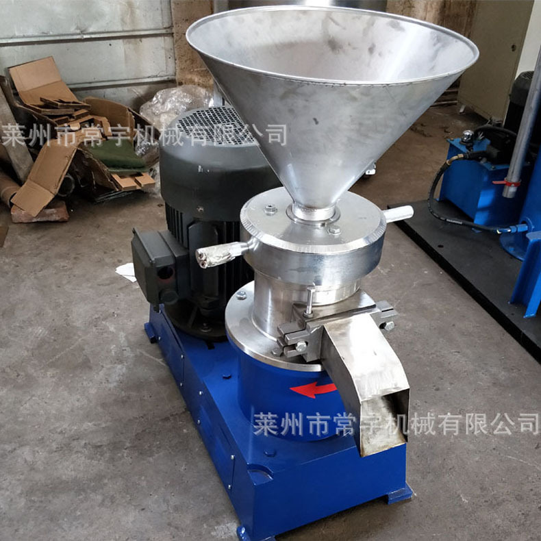 生产用腻子粉牙膏香脂卧式研磨机 高速万能分体式胶体磨