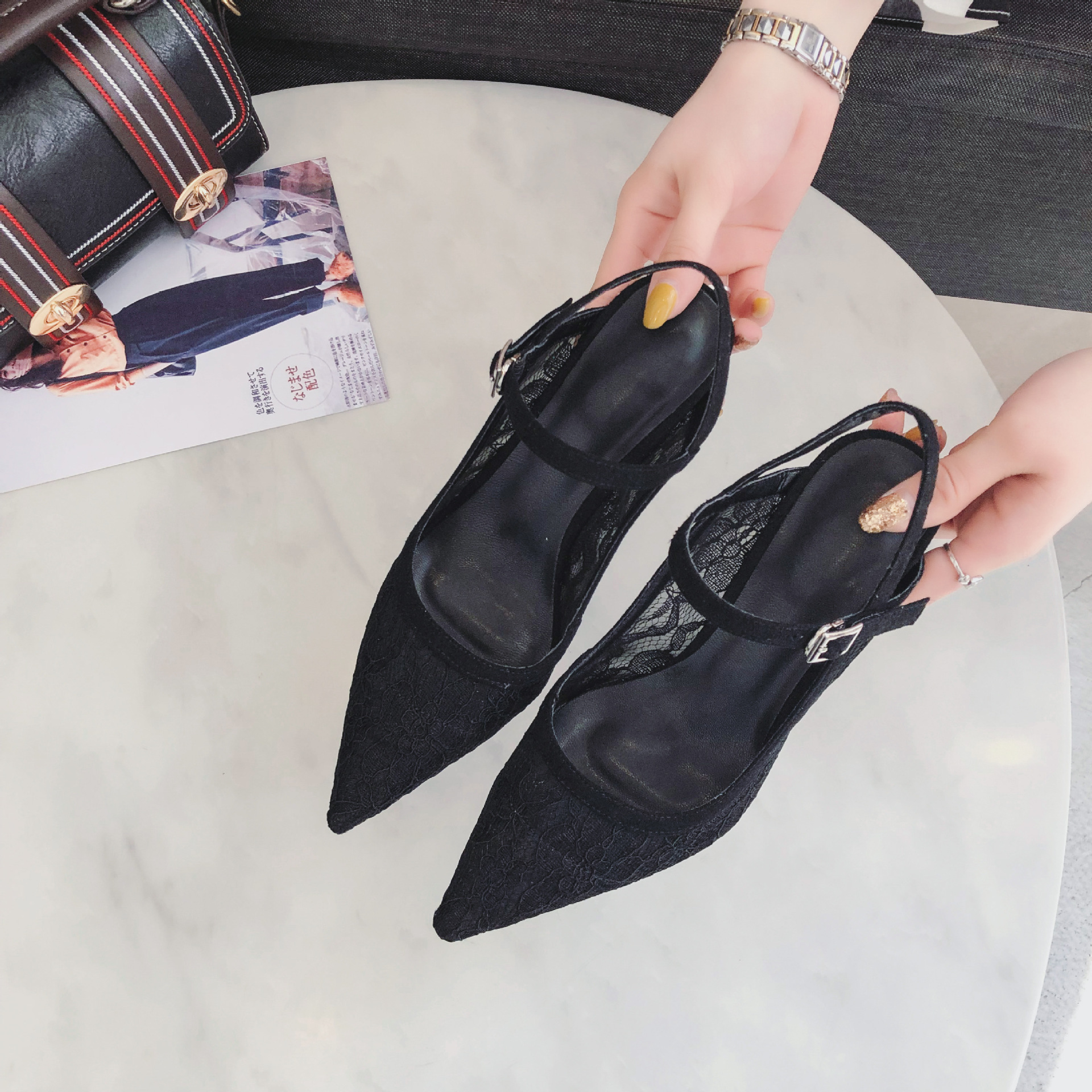 Chaussures été pour femme CHAUSSURES DE SOIE en Caoutchouc - Ref 3346943 Image 17