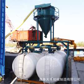 30-40吨粉煤灰气力输送机粉料龙门架装罐环保除尘气力上料机图片