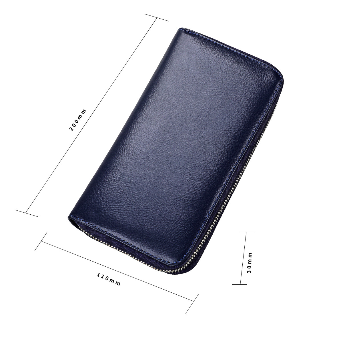 Organ Long Leather Card Case Anti-rfid Credit Card Case Multifunctional Wallet display picture 38