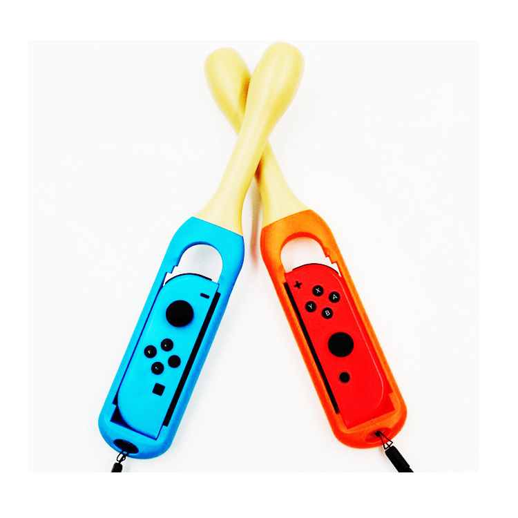 厂家直销Switch 任天堂Joy-Con手柄体感打鼓槌红蓝握把太鼓达人锤
