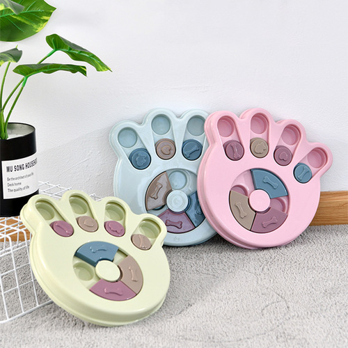 Carefully selected pet slow food dog bowl, Amazon pet toy dog ​​turntable eating anti-choking food utensils