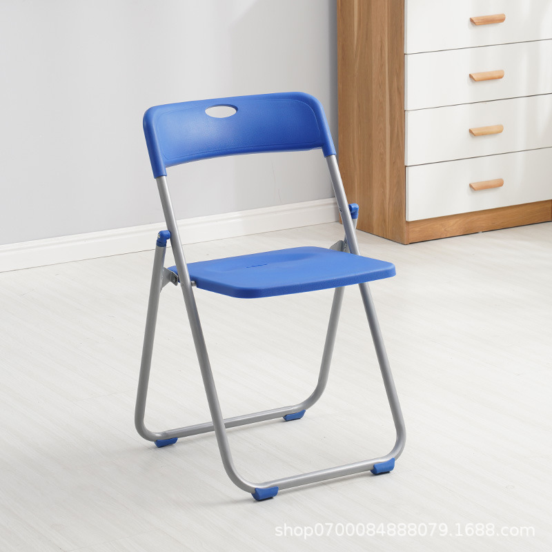 Silla plegable de plástico, oficina o exposición, moderna, venta directa de fábrica