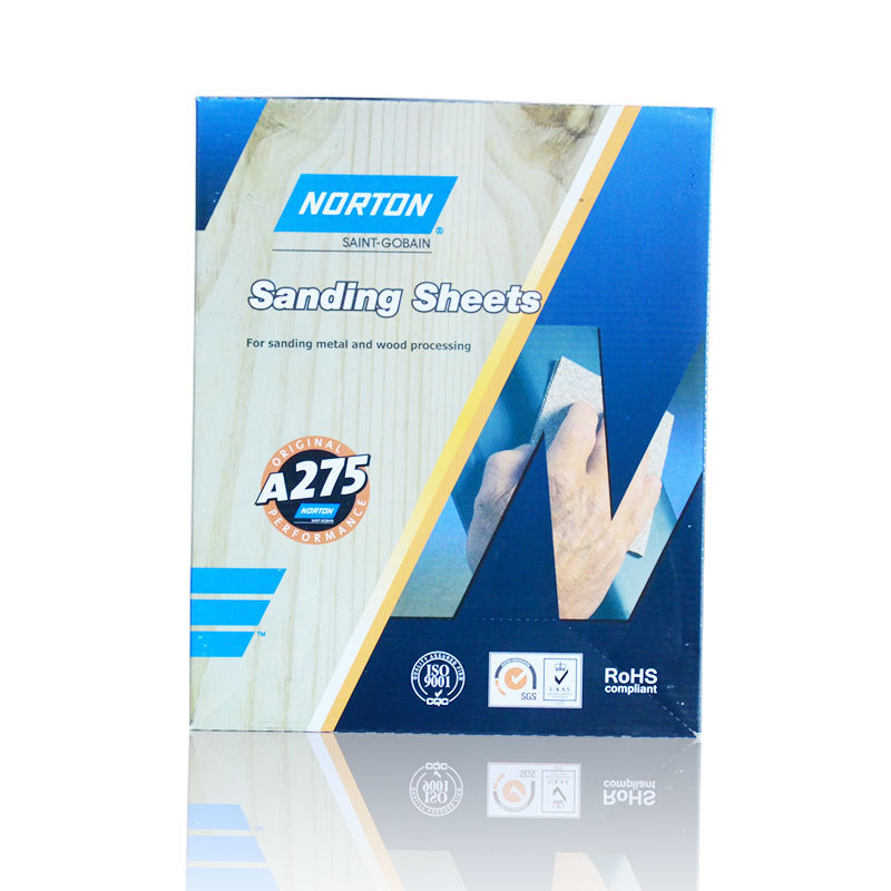 NORTON United States Norton A275 sandpaper carpentry Dedicated Paint surface polish sandpaper furniture Wooden doors polishing sandpaper