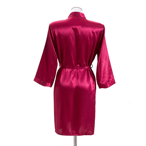 Lingerie for bridesmaids, morning dresses for brides, plain wedding dresses, sleepwear for bridesmaids, thin wedding robes, open sweaters for ladies, wholesale women's pajamas for makeup