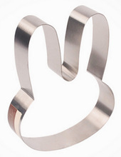 入厨易 米菲兔形慕斯圈DIY烘焙工具4.5/6/8/10寸不锈钢慕斯圈蛋糕