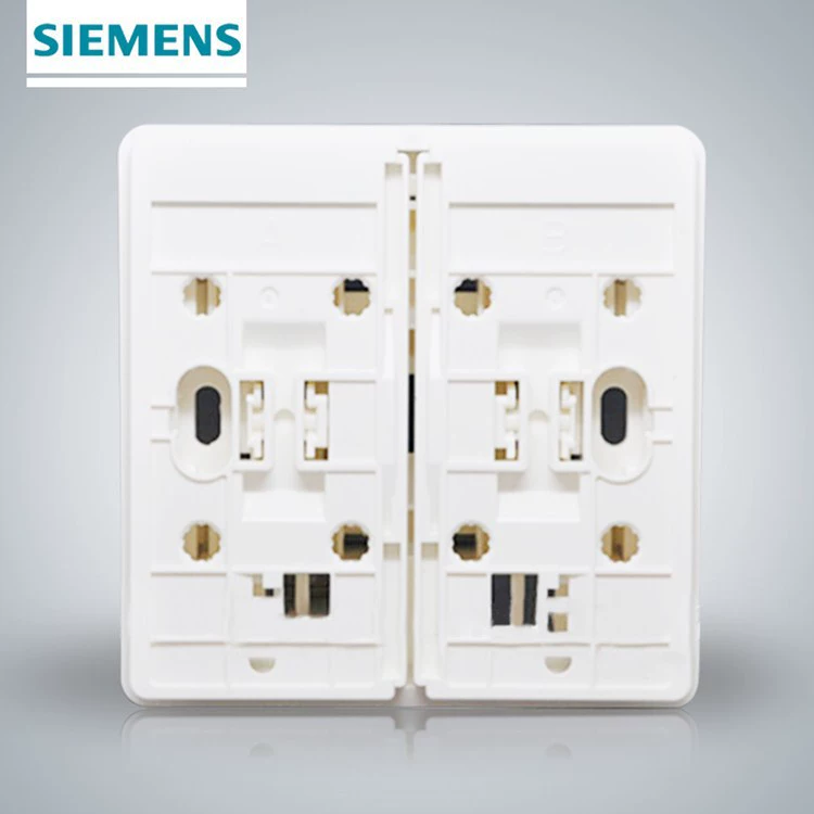 Переключатель Siemens Rui Zhi Zhi 86 типа 86 двойной открытый двойной управляющий переключатель проектная настенная панель