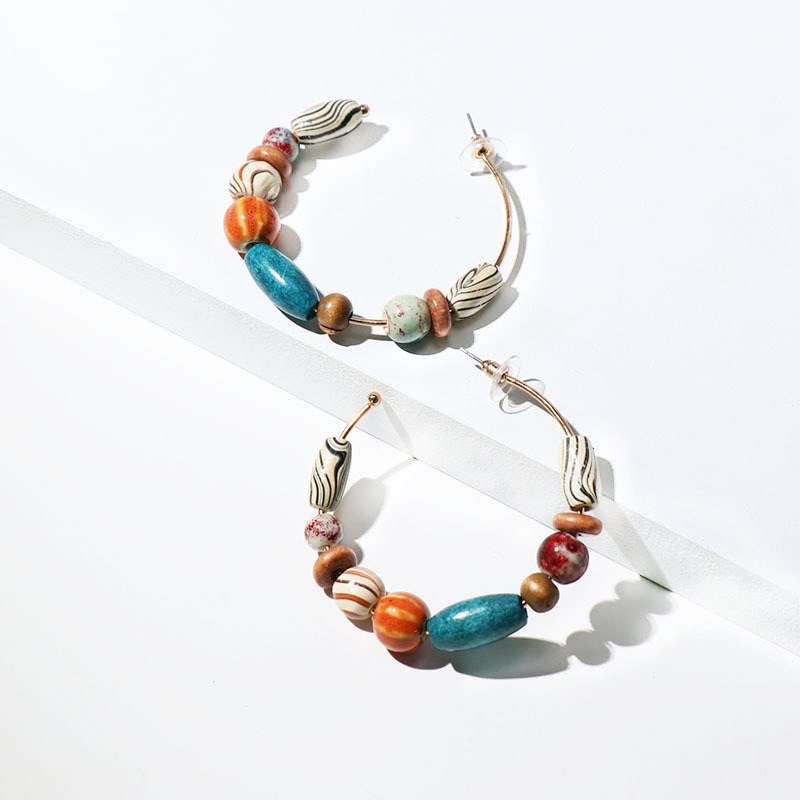 Bohemian Ear Studs Blue