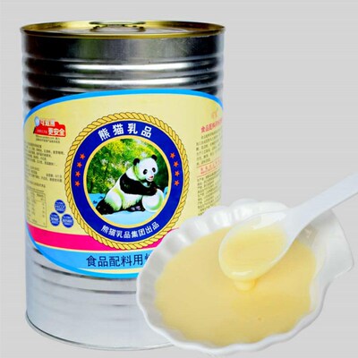 熊貓牌 大煉乳5kg*4桶易拉罐裝 蛋撻煉奶烘焙奶茶原料 餐飲店商用