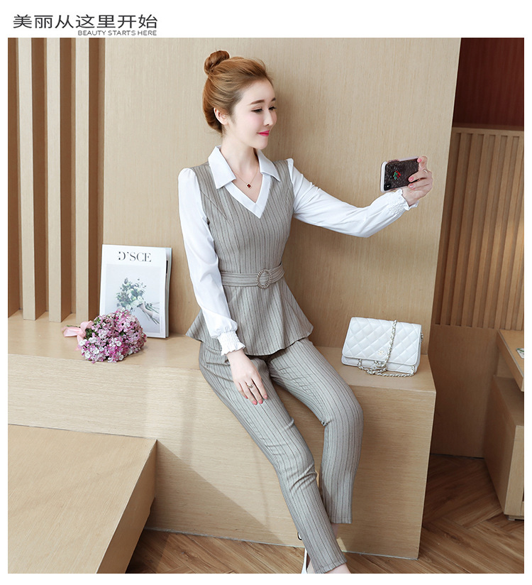 Costume femme en Mélange de coton - Ref 3334959 Image 22