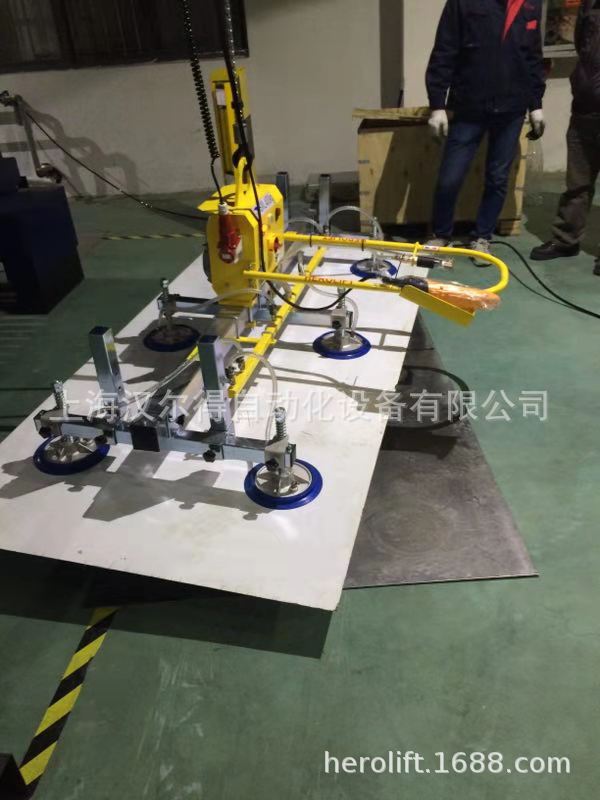 金属板材搬运真空吸盘吊具、BLA750-6-T真空吊具，钢板搬运上料
