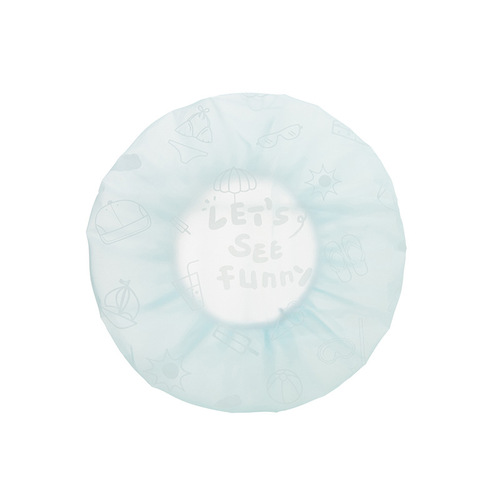 Cartoon thickened bathroom waterproof shower cap for women waterproof bathing and bathing cap environmentally friendly shampoo cap anti-oil fume hat