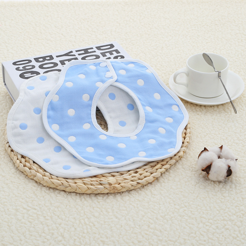 围嘴 厂家直销六层纱布围兜婴儿宝宝口水兜婴幼儿婴童用品围嘴