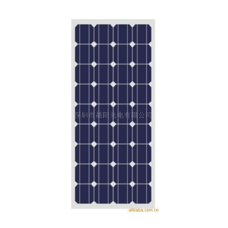 厂家推荐125W单晶硅太阳能电池板 柔性单晶硅太阳能电池板