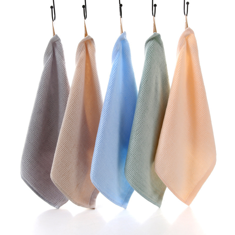 Towel Factory wholesale bamboo fiber square towel 35*35 absorbent thickened children's small towel kindergarten square towel wholesale Towel Factory wholesale bamboo fiber square towel 35*35 absorbent thickened children's small towel kindergarten square towel wholesale