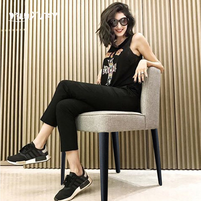 厂家直销北欧餐椅创意实木靠背餐椅现代简约休闲洽谈椅酒店椅子