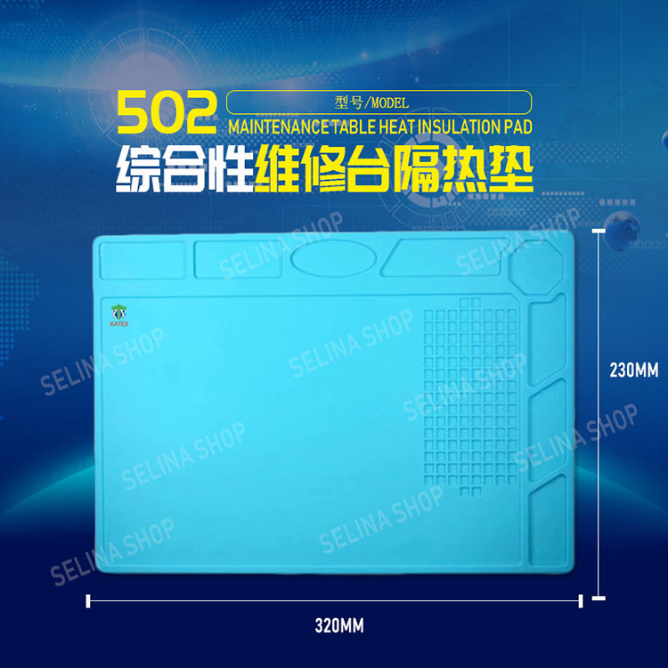 多功能手机维修垫子 磁性隔热垫 耐高温维修台垫零件整合隔热垫子
