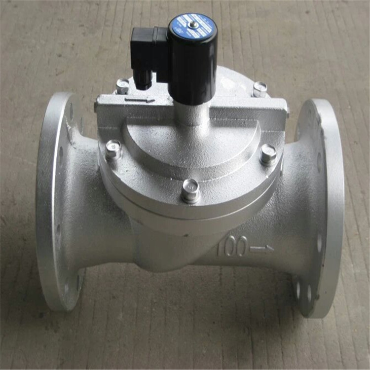 DF-125F  304L全不锈钢316RL法兰电磁阀220V 24V 380V DCF50B-16T