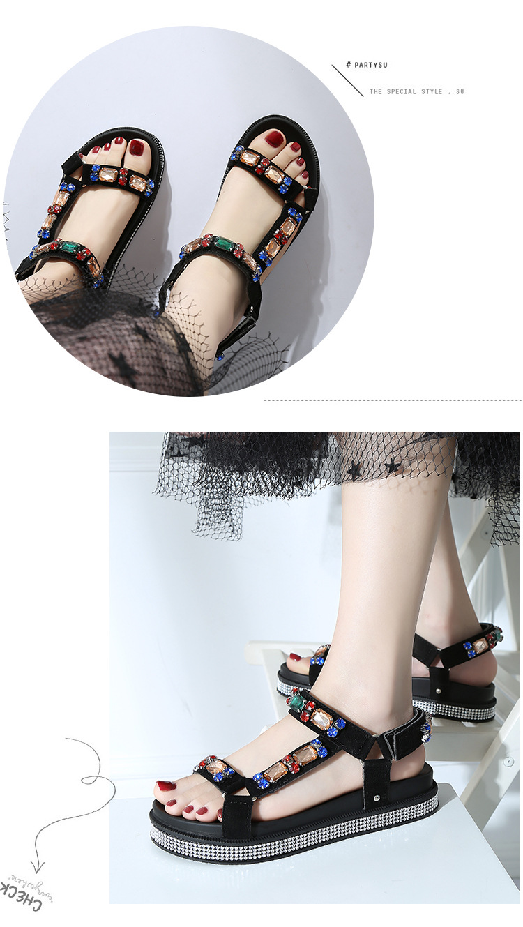 Chaussures été pour femme en Caoutchouc - Ref 3345793 Image 11