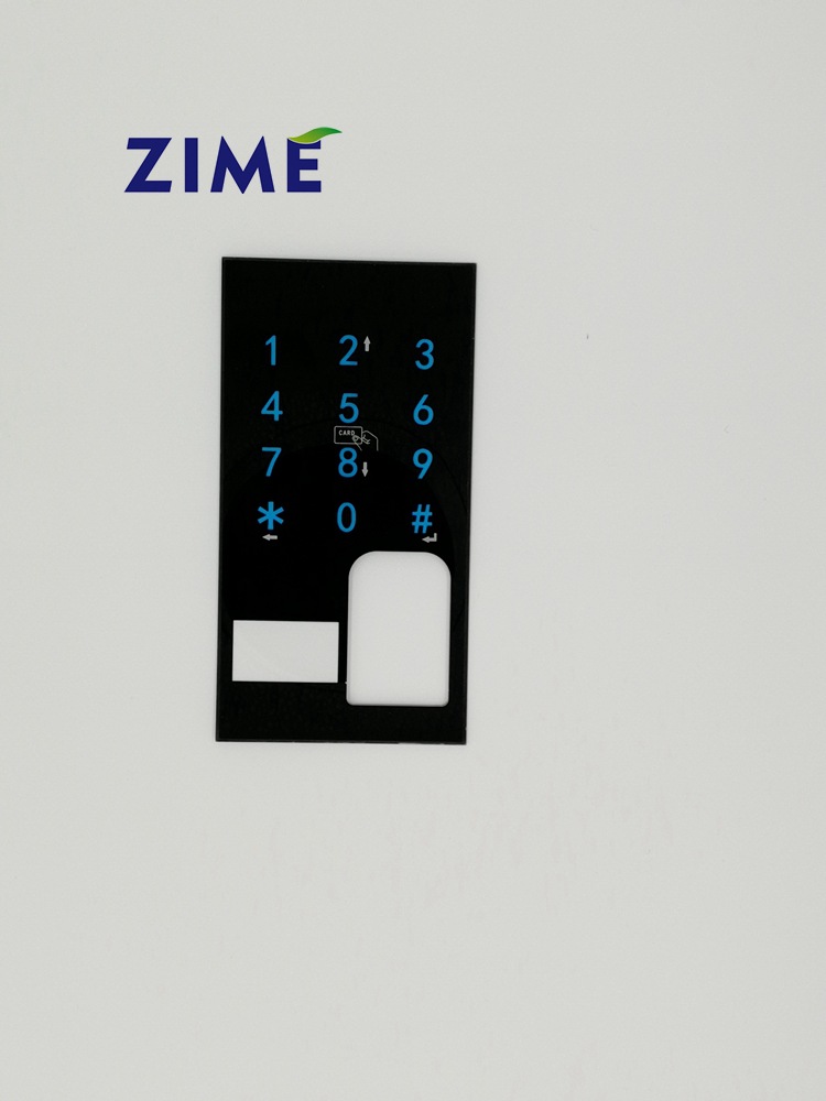 加工定制智能家居遥控器指纹锁触摸面板 遥控器按键亚克力镜片