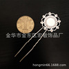 Chinese hairpin, hair accessory for bride, mirror effect, 84×28mm, wholesale