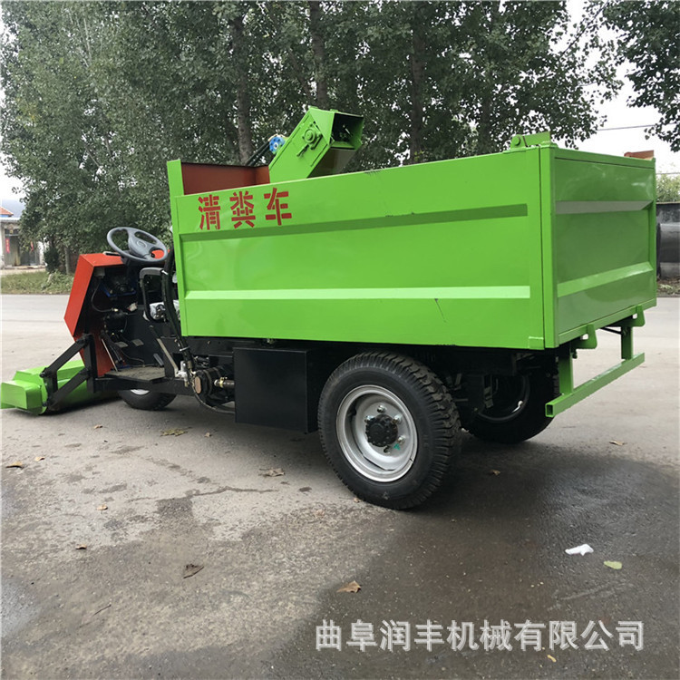 岳阳螺旋吸粪铲粪车 座驾式清粪车结构