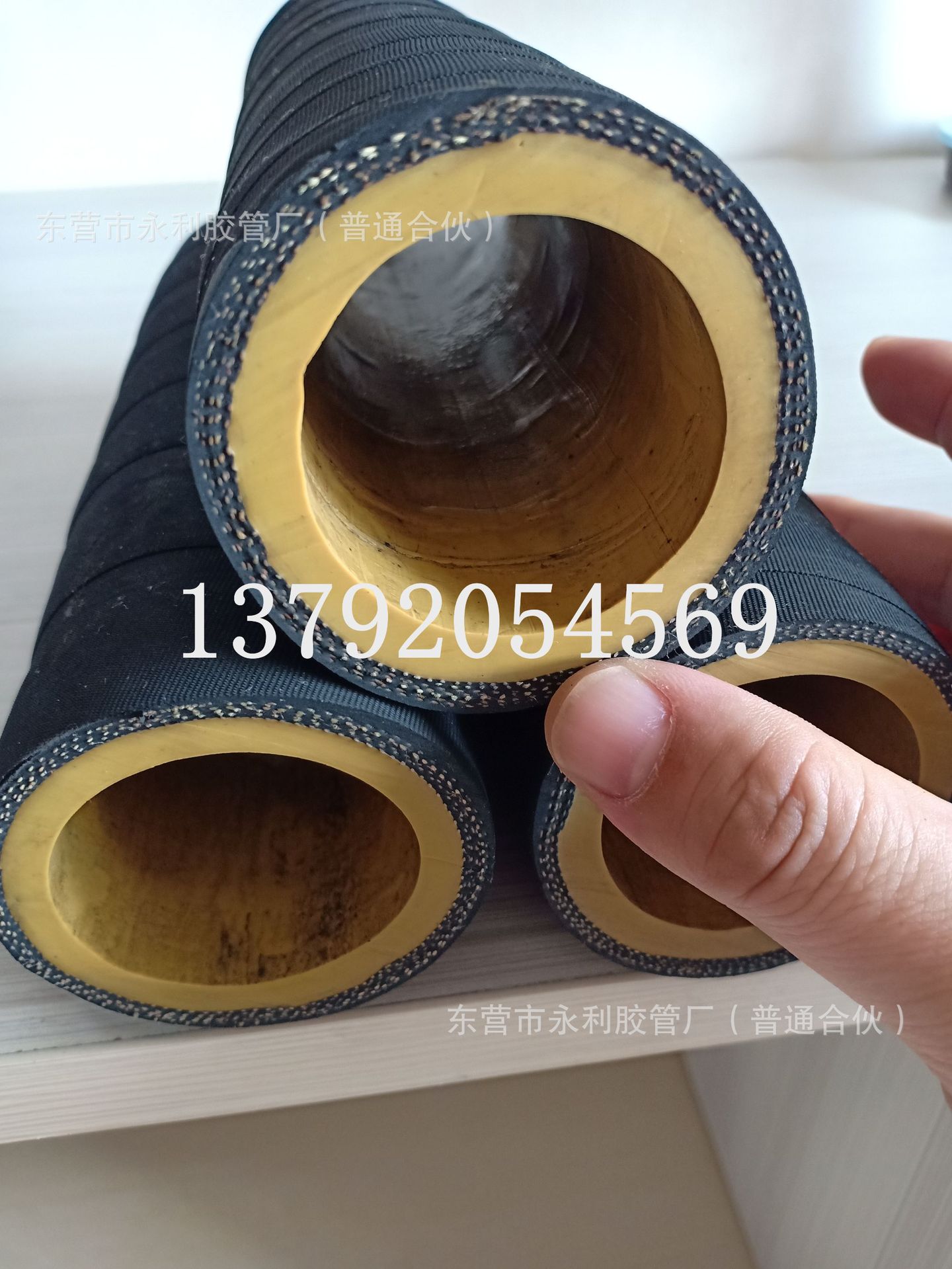 东营永利生产制造32 38 51mm防腐工程专用耐磨喷砂胶管 喷煤管