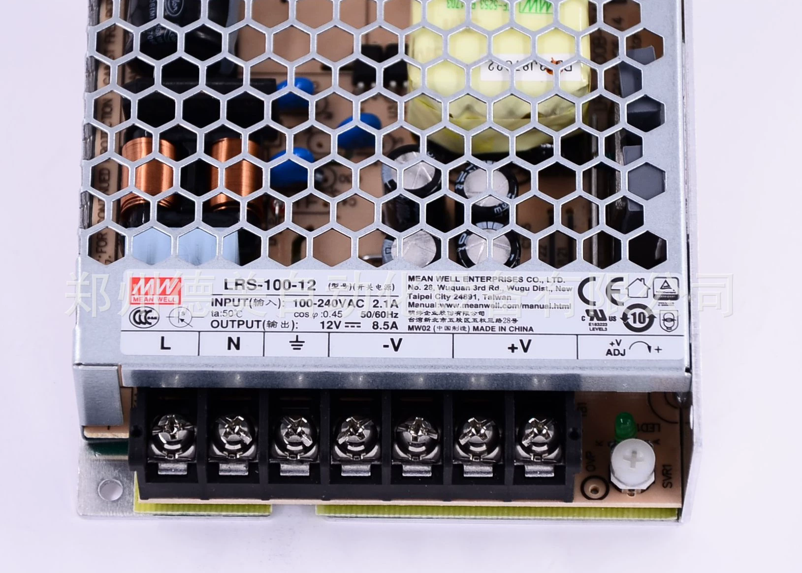 LRS-100-12 Mingwei 220 к 12V DC 8.5A Переключатель питания Светодиодный трансформатор для NES/RS Mingwei S