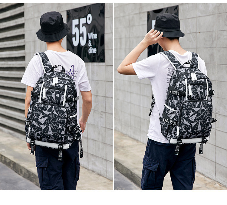 Fashion Solid Color Square Fashion Backpack display picture 10