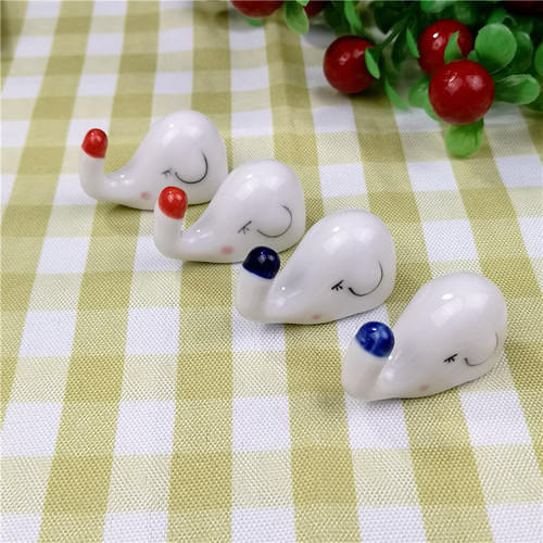 Elephant chopstick holder chopstick holder cute cartoon chopstick pillow home table decoration chopstick holder little elephant pen holder ceramic pen holder
