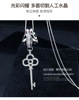 Necklace stainless steel, accessory, sweater, wholesale, European style