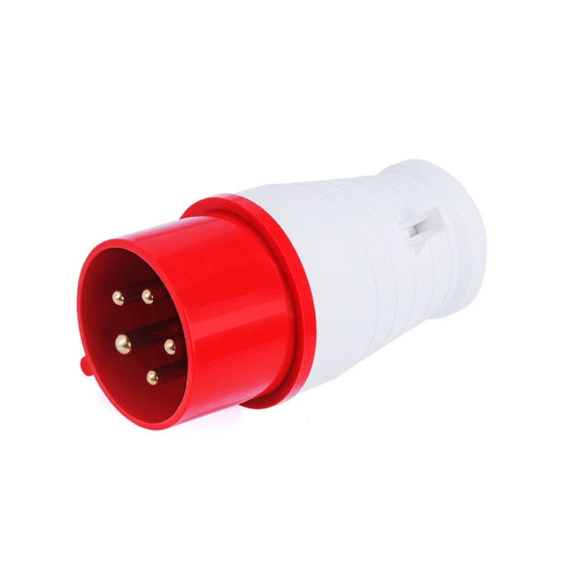 上丰 SF-025 5-core 32A industrial plug waterproof plug butt IP44 three-phase five-wire plug 3P+N+E