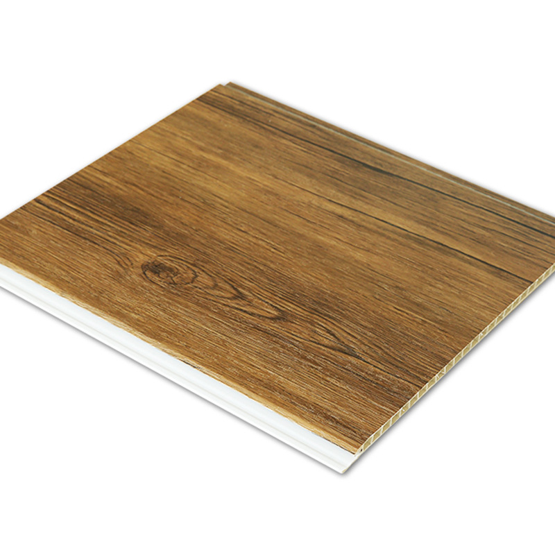 PVC plástico hebilla techo a prueba de humedad ignífugo techo plano integrado panel de pared de instalación rápida decoración de la pared