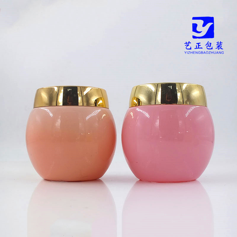 化妆品玻璃瓶空瓶子面膜瓶 霜瓶120G  亮金亮银盖单品1000起定